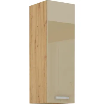 Kuchyňská skříňka LEMPERT Horní skříňka ARISA 50 (30 / 90 cm) cappucino lesk