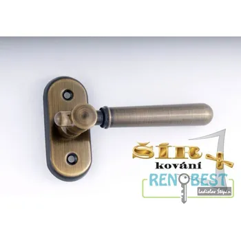 Dveřní kování ŠÍR KOVÁNÍ Okenní kování DÁŠA balkonová bronz