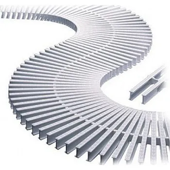 Vágner Pool Roll rošt (bílý) – šířka 196 mm, výška 35 mm.