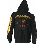 mikina s kapucí pánské Gamma Ray - 30 Years Golden Logo - ART WORX - 712208-001 - M