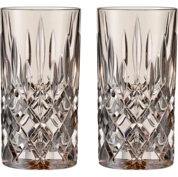 Talíř Longdrink Taupe sada 2 kusy NOBLESSE, Nachtmann ▪ Kč 620 ️ - Luxurytable.cz Nachtmann