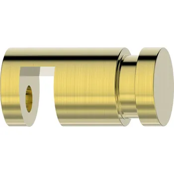 SAPHO Závěsný háček na sprchovou zástěnu, zlato mat 1301-08GB