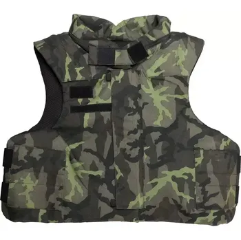 Pánská vesta Vesta střepinová P1006 orig. AČR vč. balistiky (Originální ochranná zátěžová lehká střepinová vesta vč. balistických plátů, model P1006 vz.95 les, používaná Armádou České Republiky.)