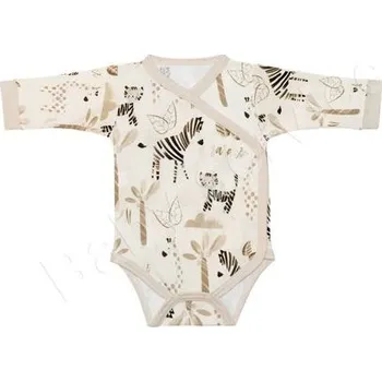 kojenecké bodyčko zavinovací béžové velikost 56