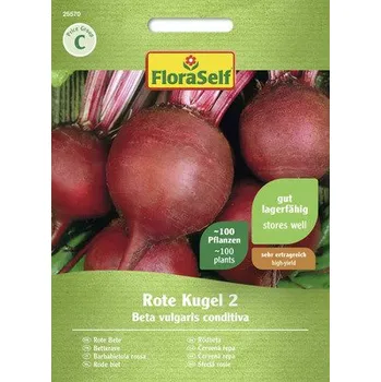 Semeno Řepa červená Rote Kugel 2 FloraSelf