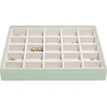 Stackers, Krabička na šperky Stackers s 25 přihrádkami classic šalvějová zeleň - Formadore