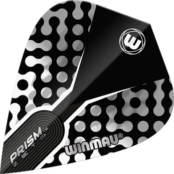 Příslušenství pro šipky Winmau Letky Prism Zeta - Black, White & Grey - Kite W6907.115