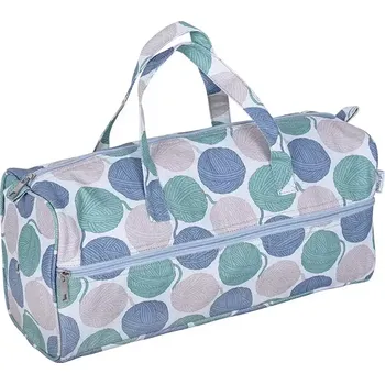 Organizér galanterie Taška na pletení a háčkování - Klubíčka (Knitting Bag Knitting Balls)