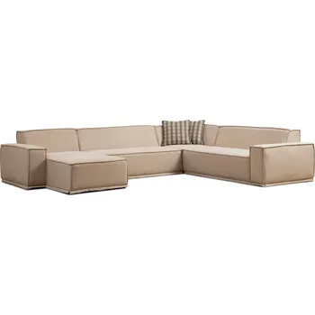 Pohovka Hanah Home Rohová pohovka LEGO krémová 343 cm