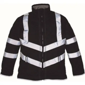 Yoko Reflexní prošívaná bunda HVW706 Black XXL