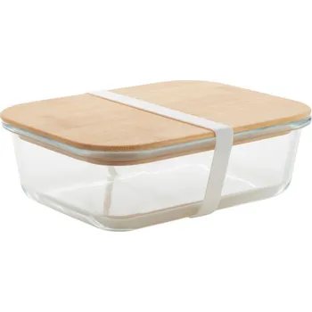 Dóza na potraviny Vittata skleněný box na jídlo 5 Přední strana - vpravo, 60 x 30 Výpal na keramiku, 1 barva