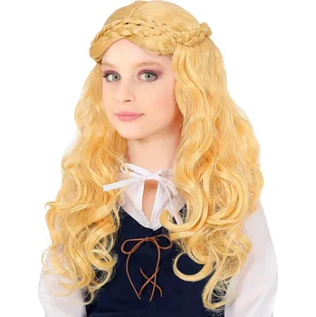 Karnevalová paruka Widmann Dětská paruka středověká dívka