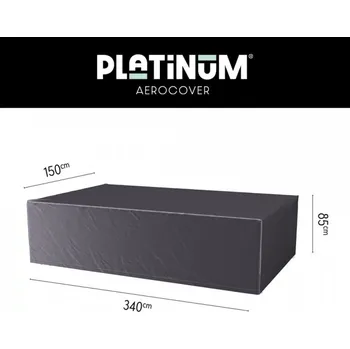 Krycí plachta Aerocover Ochranný kryt na zahradní nábytek o rozměru 340x150x85cm