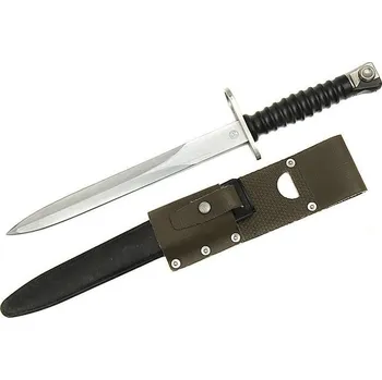 Bojový nůž Bajonet Švýcarsko M1957 SIG závěsník PES (Zánovní švýcarský bajonet pro útočnou pušku.)