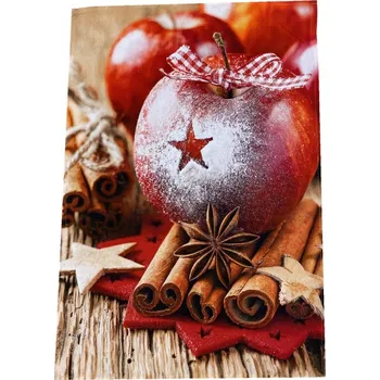 Utěrka Utěrka bavlněná jablko-skořice 50 x 70cm 1140006