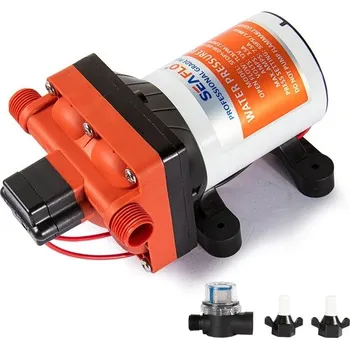 Čerpadlo Tlakové membránové čerpadlo 11,3l/min, tlak 55PSI (3,8bar), napájení 12V, Seaflo