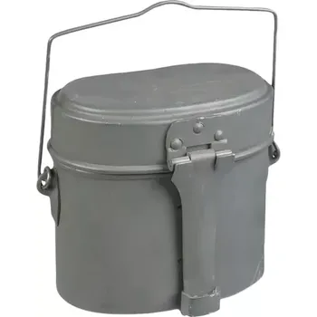 Kempingové nádobí Ešus NVA (Ešus používaný tehdejší Německou východní armádou.)