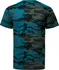 Pánské tričko Malfini Camouflage 144 Petrol L