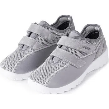 Dámské tenisky Vlnka Dámské prodyšné gelové tenisky na suchý zip šedá velikost obuv dospělí 36