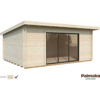 Zahradní domek Zahradní domek Palmako LEA 19,4 m2 SLIDE (Rozměr: 550x400 cm, tl.44 mm)