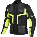 Bunda na motorku TXR Tracer černo-šedo-fluo žlutá Velikost: 5XL