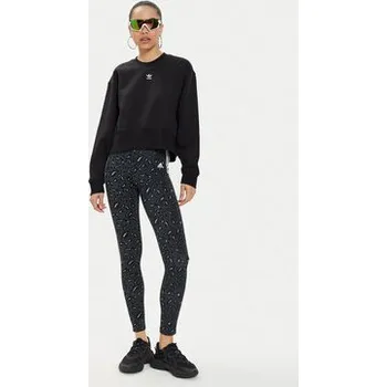 Dámské oblečení adidas Mikina adicolor Essentials IA6504 Černá Relaxed Fit L