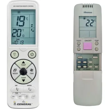 HISENSE RCH-28NE, RCH-28ND - luxusní podsvícený dálkový ovladač pro klimatizaci