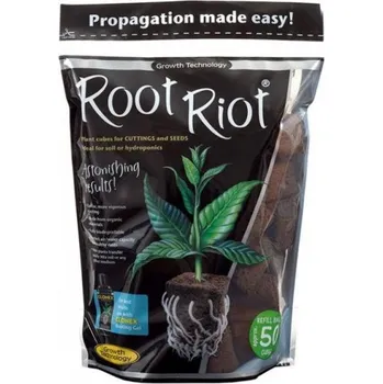 Substrát Root Riot Root Riot® - sadbovací kostky bez sadbovače 50ks