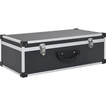 Kufr na 80 CD 56,5 x 29,5 x 18,5 cm, černý