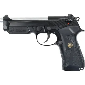 Airsoftová zbraň Airsoftová pistole M92 (M15) - černá, celokov, GBB, WE