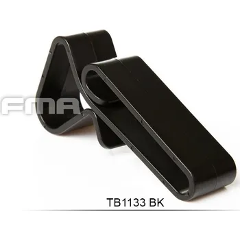 Plastový závěs na Molle/opasek pro rukavice/příslušenství - 3ks, černý, FMA