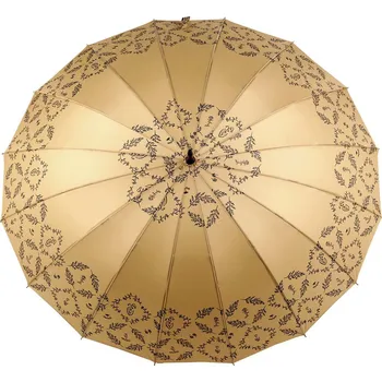 Deštník Dámský vystřelovací deštník větvičky a květy
