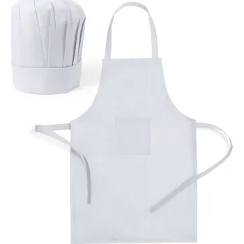 Kuchyňská zástěra Mincok kuchařský set pro děti 30 bez potisku bez potisku