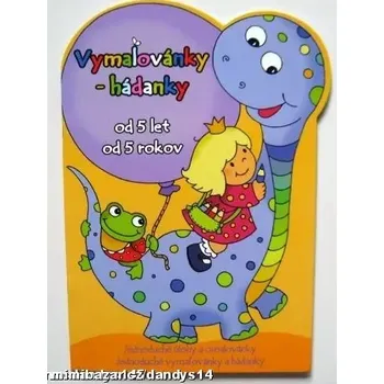 Sešit Vymalovánky-hádanky vykrajované A4 od 5 let
