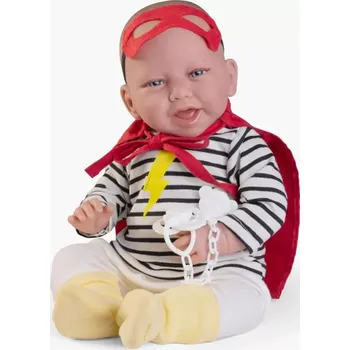 Panenka Realistické miminko Carlo superhrdina od Antonio Juan (Recién Nacido Carlo Superhéroe)