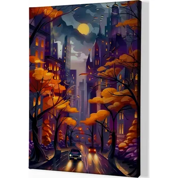 Obraz Obraz na plátně - Temné noci Westendské FeelHappy.cz Velikost obrazu: 30 x 40 cm