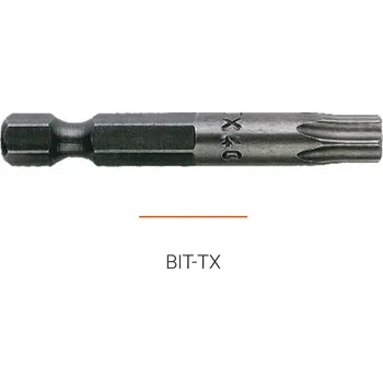 Bit BIT šroubovací nástavec Torx TX - MUNGO Varianta: BIT TX40 x 25 šroubovací nástavec Torx
