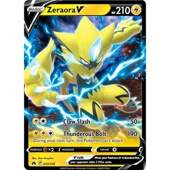 Karetní hra Zeraora V 053/159 - Crown Zenith