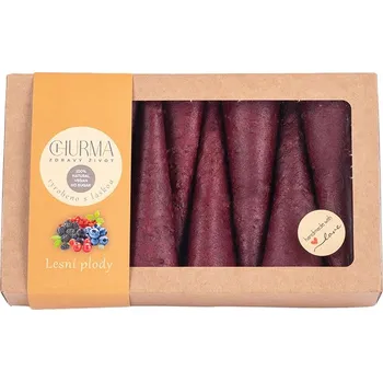 Sušená potravina Churma Ovocné placky Lesní ovoce váha: 100g