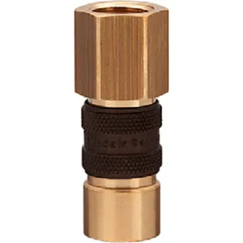 Lüdecke Rychlospojka Mini DN5 ESMK 1/8" vnitřní, hnědá