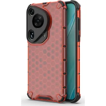 Pouzdro na tablet VSECHNONAMOBIL 76828 HONEYCOMB Ochranný kryt Huawei Pura 70 Ultra červený