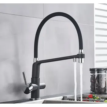 Příslušenství k čerpadlu TANIA 3 černá chrom trojcestná dřezová vodovodní baterie