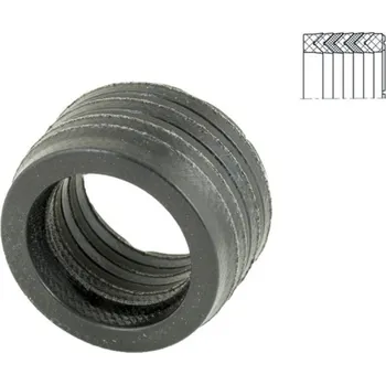 DICHTOMATIK Pístnicové těsnění SDS01 3/2 25x37/22,5 NBR F 90/NBR90