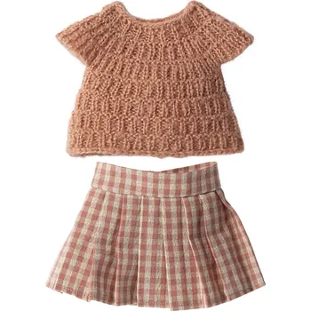 Hračka Maileg Blůzka a suknička pro zajíčka Size 3 Maileg Dress, Size 3