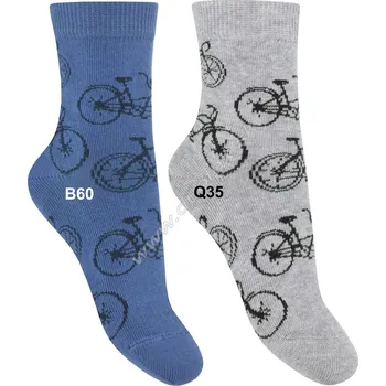 WOLA Dětské ponožky w24.p01-vz.226 Barva: Q35, Velikost: 21-23(14-15)