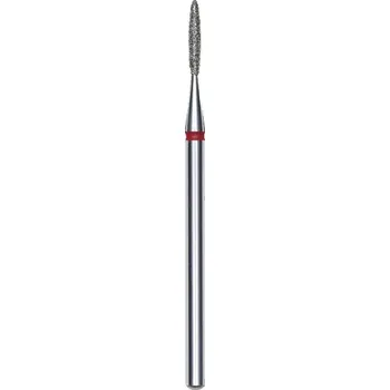 Bruska na nehty Staleks fréza FA10R014/8 diamantová plamínek 1,4 mm