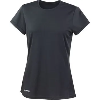Dámské tričko Spiro Dámské rychleschnoucí triko RT253F Black XL (42)