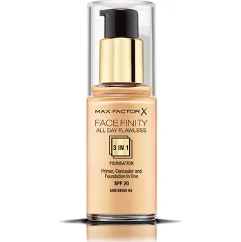 Max Factor Facefinity All Day Flawless 3in1 dlouhotrvající make-up SPF20 30 ml Make-up Max Factor Facefinity All Day Flawless 3in1 dlouhotrvající make-up SPF20 30 ml