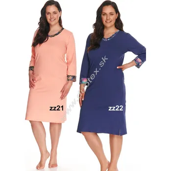 Dámské noční prádlo TARO Dámská noční košile Luna2818 Barva: zz21-marhuľová, Velikost: S