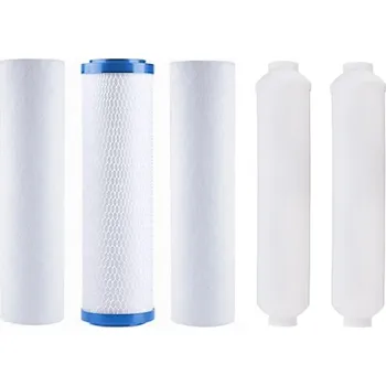 Ochranný vodní filtr Základní sada 5 filtrů 10" k RO 5µm+uhlík+1µm+AICRO+AIMRO Mineralizace: Mineralizace AIMRO